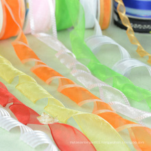 Best selling durable using grosgrain chiffon custom ribbon